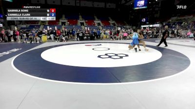 140 lbs Cons. Sub-rd Of 16 - Gabriela Song, VA vs Carmella Clark, MI
