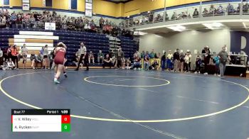 125 lbs. Champ. Round 1 - Vittoria Wiley, Rolla vs Athena Rycken, Raymore-Peculiar