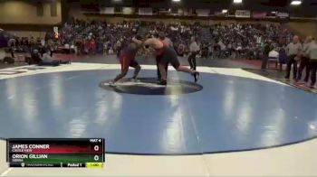 285 lbs Cons. Round 3 - Orion Gillian, Sierra vs James Conner, Castle View