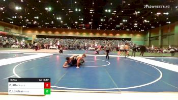 182 lbs Consi Of 32 #2 - Oscar Alfaro, Gilroy vs Chandler Loveless, Payson