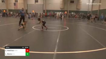 52 lbs Prelims - Carter Matthias, Nebraska Wrestling Academy vs Landen Marco, Bryan Wrestling Club