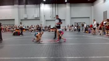 70 lbs Round 1 - Kloe Routledge, Tough House Wrestling Club vs Aleysha Mendez, Reverence Wrestling Club