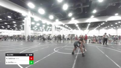 150 lbs 3rd Place - Nathan Saldivar, Mercenary vs Sean Griffin, 209 Wrestling