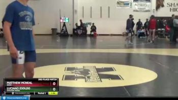 145 lbs 3rd Place Match - Luciano Esoldo, Shadow Ridge vs Matthew McNeal, Basic