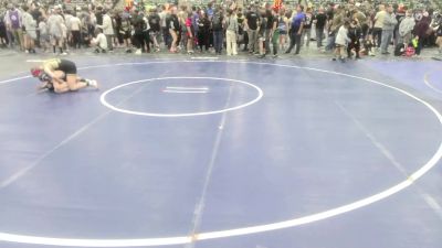 109 lbs Quarterfinal - Blake Ann Hauder, Spanish Springs WC vs Preslee Richter, Gold Rush Wrestling