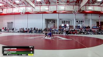 125 lbs Cons. Round 2 - Jeremy Sarter, Albion vs Brett Stanley, John Carroll