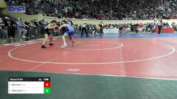 113 lbs Round Of 64 - Tanner Barlow, McAlester vs Trace Messick, Vinita Jr. High