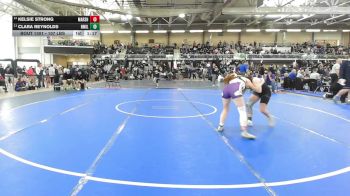 107 lbs 5th Place - Kelsie Strong, Marshwood vs Clara Reynolds, New Milford