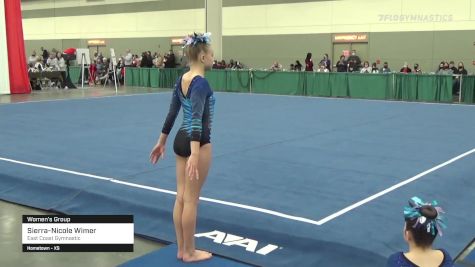 Sierra-Nicole Wimer - Women's Group, East Coast Gymnastic - 2021 Christmas on the Chesapeake