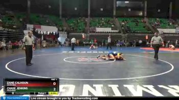 126 lbs Cons. Round 3 - ZANE CALHOUN, Ohatchee vs Chase Jenkins, Piedmont