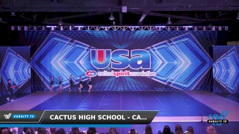 Cactus High School - Cactus High School [2022 Varsity - Song/Pom - Advanced] 2022 USA Nationals: Spirit/College/Junior