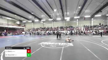 46 lbs Rr Rnd 4 - Colten Black, Ravage WC vs Barry Churchill, Valley Bad Boys