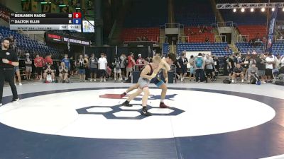 144 lbs Champ. Rd Of 128 - Benjamin Nadig, South Dakota vs Dalton Ellis, Alabama