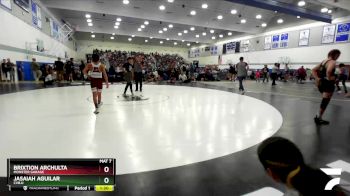 92 lbs Round 1 - Jasaiah Aguilar, Cvbjj vs Brixtion Archulta, Monster Garage