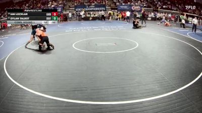 D 1 175 lbs Cons. Round 1 - Ian Locklar, Catholic - B.R. vs Dylan Talbot, Southside