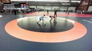 138A lbs Semifinal - Tyler Dekraker, Chantilly vs Harry Kittredge, South Side