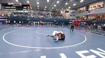 175 lbs Cons. Round 3 - Josiah Marquez, El Paso Coronado vs Logan Crowe, Austin Vandegrift