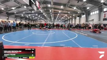 144 lbs Champ. Round 1 - Mateo Figari, Texas vs William Brownlow, Best Trained Wrestling
