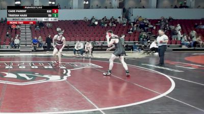 165 lbs Consi Of 16 #2 - Cade Parent, Noke Wrestling RTC vs Tristan Hass, VMI - UNATT