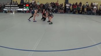 65 lbs Champ. Round 2 - Phillip Yang-Elson, Summit Wrestling Academy vs Parker Begalske, Outlaw Wrestling Club