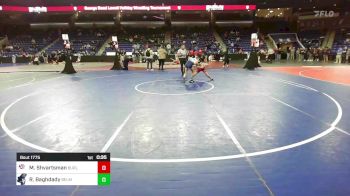 106 lbs Round Of 16 - Maximillian Shvartsman, Burlington vs Ramy Baghdady, Belmont