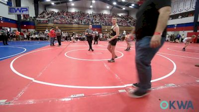 130 lbs Quarterfinal - Liam Jones, Labette County Wrestling vs Cohen Whiteley, Broken Arrow Wrestling Club