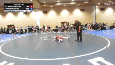 57-62 lbs Semis - Peyton Heckathorn, Pennsylvania vs Kathy Waldron, Massachusetts