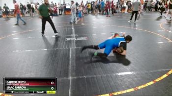 115/HWT Round 3 - Isaac Farrow, KC Elite Training Center vs Carter Smith, Fort Stewart Wrestling