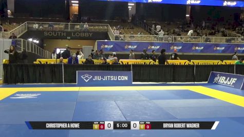 Christopher A Howe vs Bryan Robert Wagner 2026 Pan Jiu Jitsu IBJJF Championship