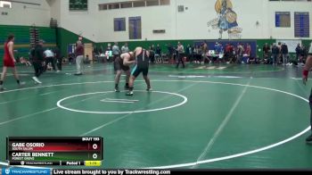 220 lbs Semifinal - Carter Bennett, Forest Grove vs Gabe Osorio, South Salem