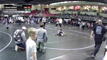 75 lbs Cons. Semi - Isaiah Pursley, Chase County Wrestling Club vs Jax Eimermann, York Wrestling Club