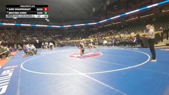 113 Class 1 lbs Champ. Round 1 - Jude Chantharasy, Brentwood vs Brayden Jones, Stover