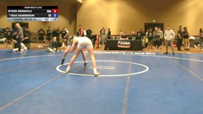 175 lbs Champ. Rd Of 16 - Ryder Bernholz, Frost Gang vs Teag Sanderson, M2
