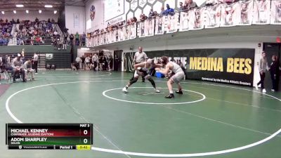 132 lbs Cons. Semi - Michael Kenney, Chaminade Julienne (Dayton) vs Adom Sharpley, Solon