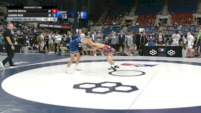 113 lbs Champ. Rd Of 128 - Gavyn DeCol, Utah vs Caden Roe, South Dakota