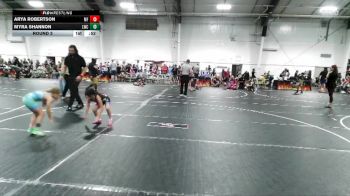 58 lbs Round 3 - Myra Shannon, Longwood Wrestling Club vs Arya Robertson, Morris Fitness