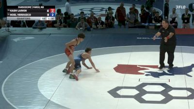 126 lbs Quarters - Kash Larkin, Arizona vs Noel Verduzco, Indiana