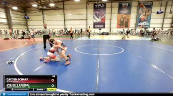 80 lbs Rd# 10- 4:00pm Saturday Final Pool - Cayden Scharf, No Escape W.A. vs Everett Eberle, NCWAY National Team