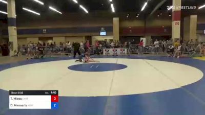 61 kg Round Of 32 - Taylor Miess, Chatfield Wrestling Club vs Olivia Messerly, Kentucky