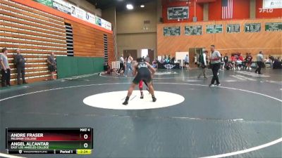 149 lbs Cons. Round 4 - Angel Alcantar, East Los Angeles College vs Andre Fraser, Palomar College