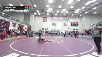 130 lbs Semifinal - Kiana Trudell, Meridian vs Courtney Hunt, American Falls