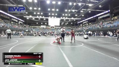 85 lbs Semifinal - Levi Jaeger, DC Wrestling Academy vs Gannen Majka, Black Fox