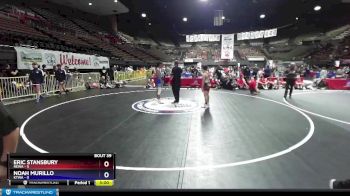 132 lbs Placement Matches (16 Team) - Eric Stansbury, REWA vs Noah Murillo, KTWA