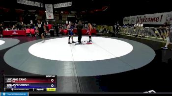 113 lbs Placement Matches (16 Team) - Luciano Cano, BAWA vs William Harvey, CMWA