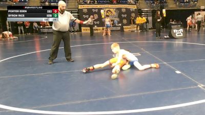 85 lbs Consy Pigtails - Porter Eden, Crestwood vs Byron Rice, Hermitage