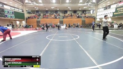 138 lbs 3rd Place Match - Elijah Gonzalez, Helix vs Rocky Carmona, El Cajon Valley