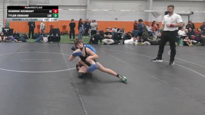 92 lbs Round 1 (10 Team) - Dominik Keomany, Kardiac Kidz vs Tyler Demand, Lake WC