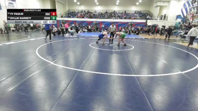 175 lbs Cons. Round 3 - Ty Paulin, CDA 2 vs Dyllin Barrett, East Valley (Spokane)