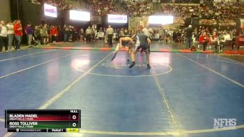 AA - 120 lbs Cons. Round 3 - Bladen Madel, Great Falls / MSDB vs Ross Tolliver, Great Falls / MSDB