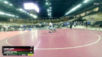 106 lbs Cons. Round 3 - Camden Ritchie, McCallie School vs Jayme Jones, Camden County